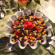 everyday cornblackbean salad