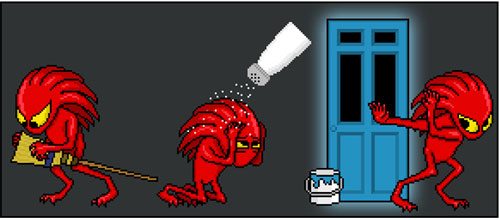 bugs salt shaker