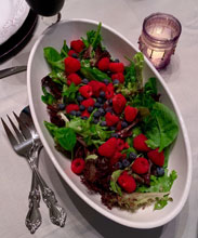 celebrate mixed green salad