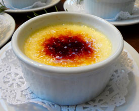 celebrate Creme Brulee