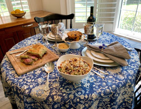 celebrate tablescape