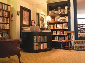 never-Lorrie-at-Desk