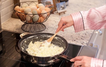 everyday-Creamy-eggs-goat-cheese